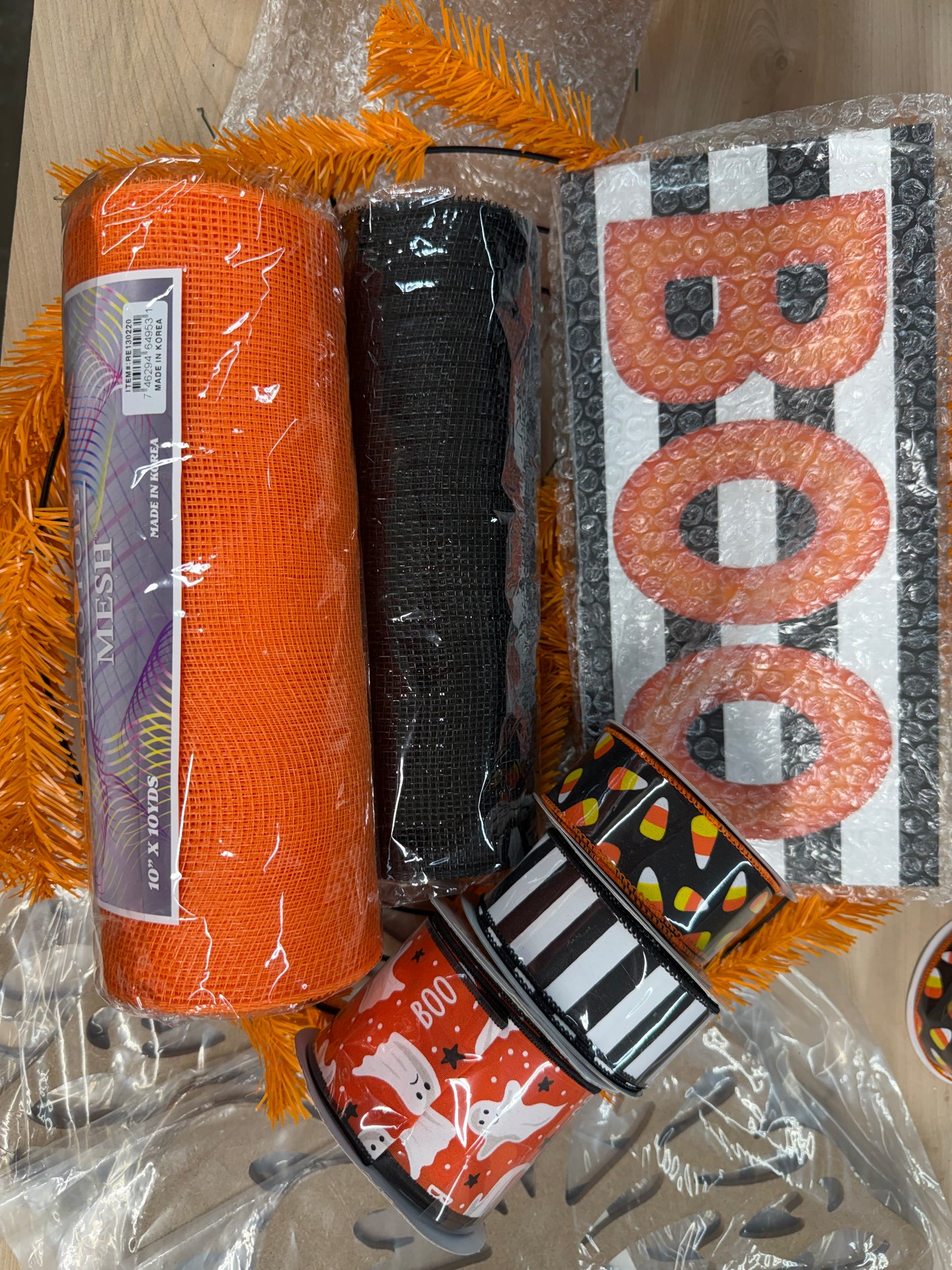 Boo Wreath Kit