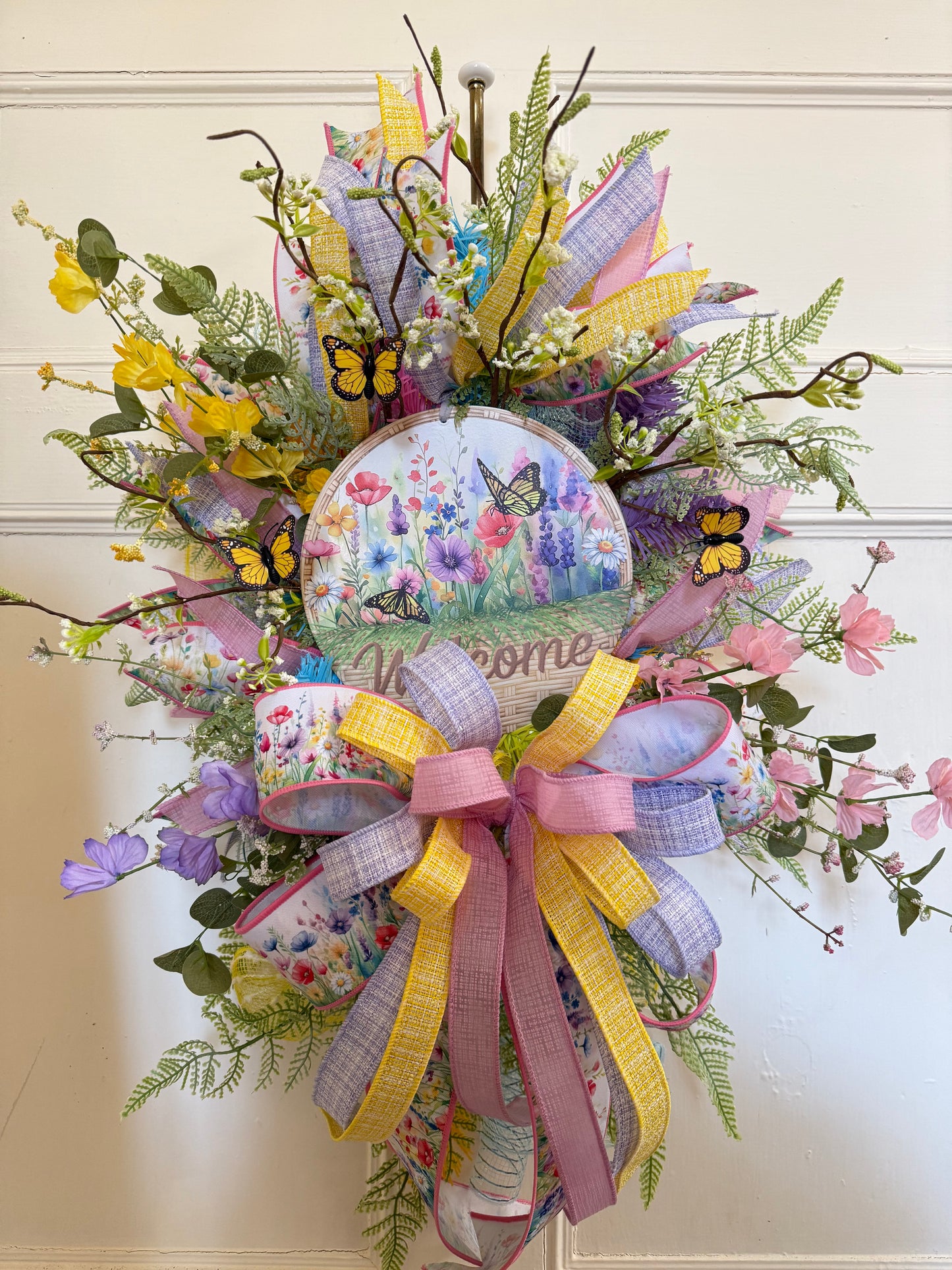 Spring Butterfly Wreath