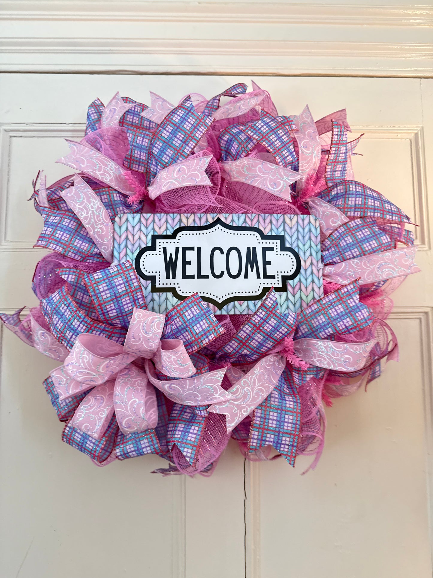 Spring Welcome Wreath