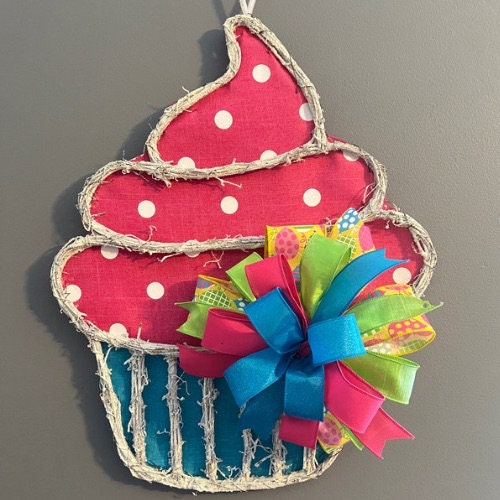 Birthday Cupcake for Door, Birthday Cupcake for Daughter, Office Birthday, Birthday Decorations, Fun Birthday Traditions