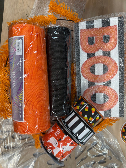Boo Wreath Kit