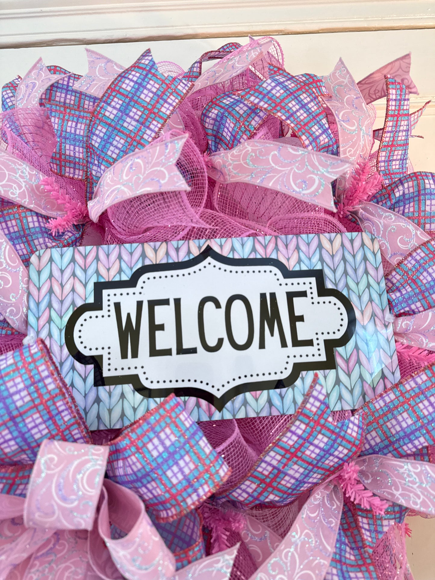 Spring Welcome Wreath