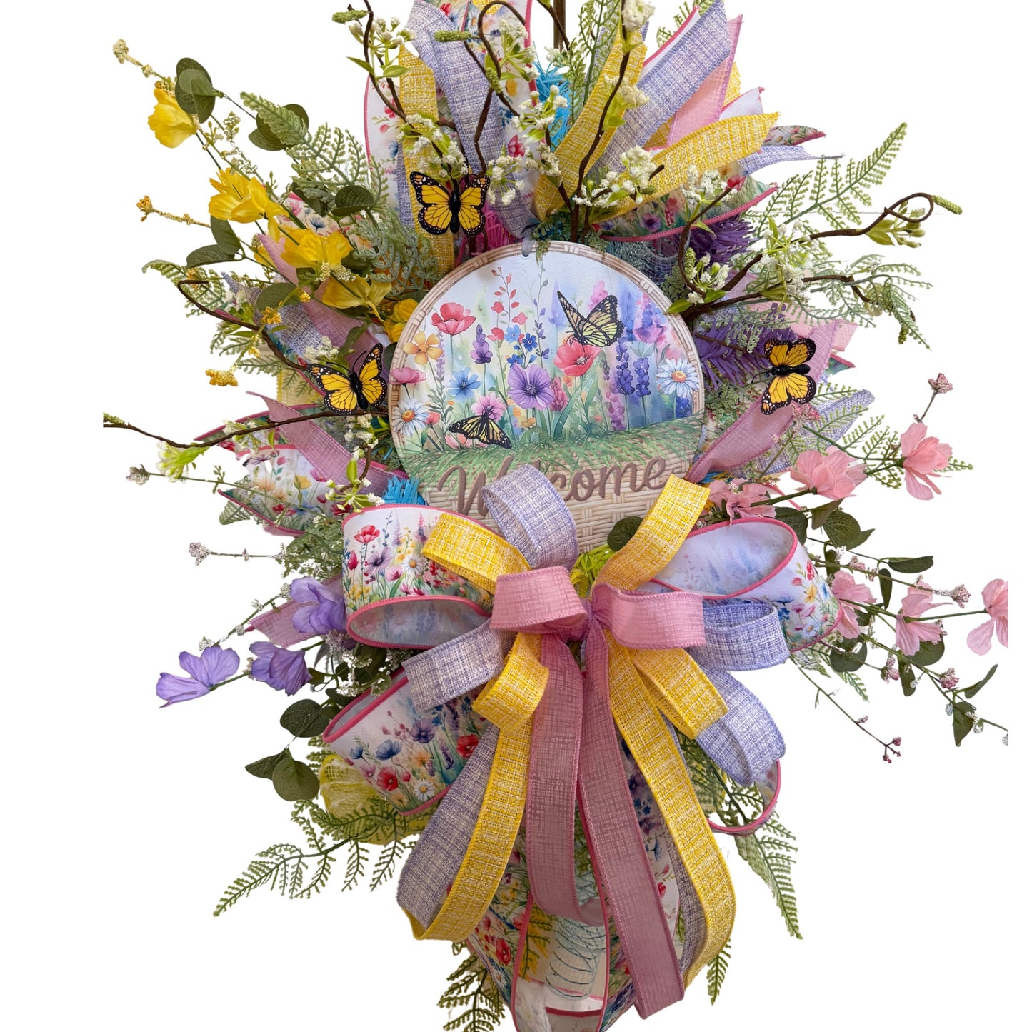 Spring Butterfly Wreath