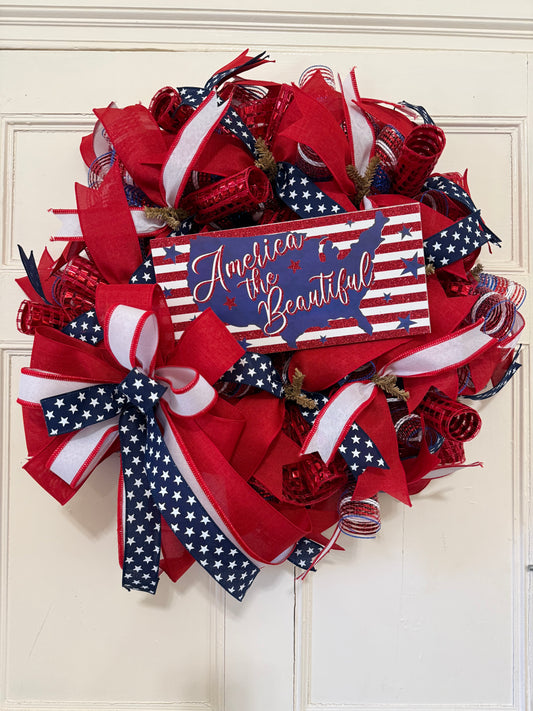 Patriotic Wreath Wholesale