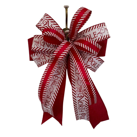 Christmas Bow Course: 6 Designer Bows + Bonus Tree Topper+Ribbon Theme Printable
